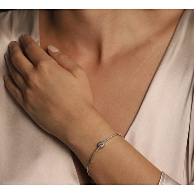 0,33 Karat Baget Pırlanta Bileklik