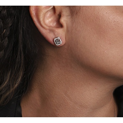 0,51 Karat Baget Pırlanta Küpe