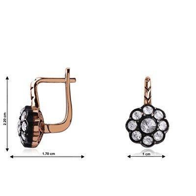 0,51 Karat Elmas Pırlanta Küpe