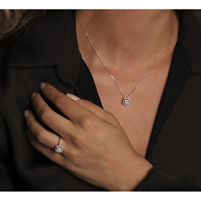 0,36 Karat Baget Pırlanta Yüzük