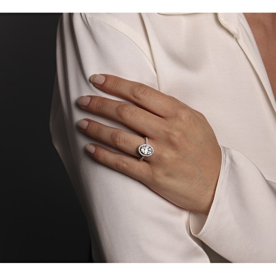 0,71 Karat Baget Pırlanta Yüzük