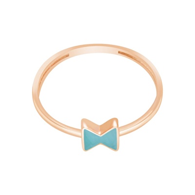 14 Ayar Rose Altın Minimal Yüzük