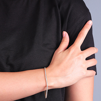 14 Ayar Sarı Altın Suyolu Bileklik