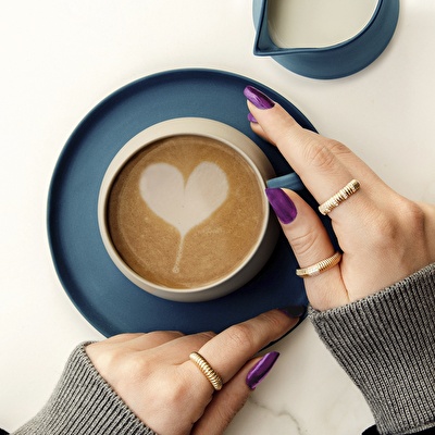 14 Ayar Sarı Altın Taşsız Yüzük