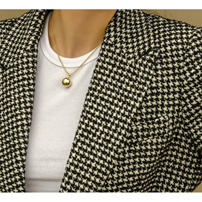 14 Ayar Sarı Altın Trend Popcorn Zincir