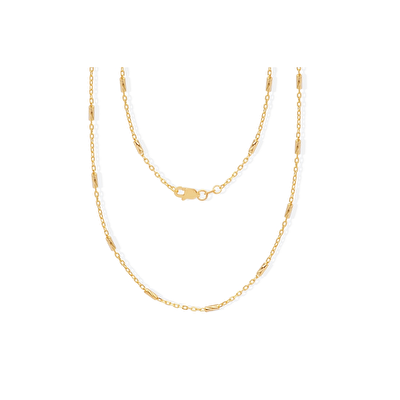 14 Ayar Sarı Altın Trend Zincir