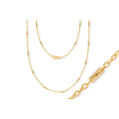 14 Ayar Sarı Altın Trend Zincir