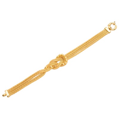 22 Ayar Sarı Altın Toplu Bileklik