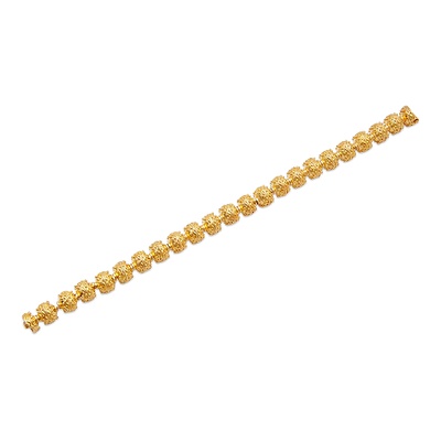 22 Ayar Sarı Altın Toplu Bileklik