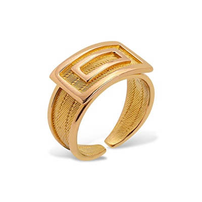 22 Ayar Sarı Altın Trabzon Yüzük