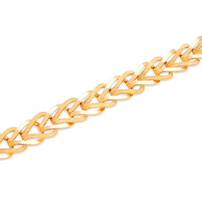 22 Ayar Sarı Altın Trend Zincir Bileklik