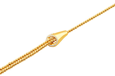 22 Ayar Sarı Altın Dorika Bileklik