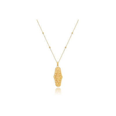 22 Ayar Sarı Altın Toplu Kolye