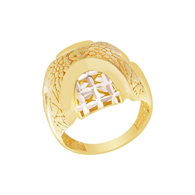 22 Ayar Sarı Altın Taşsız Yüzük