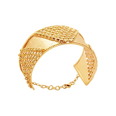 22 Ayar Sarı Altın Dorika Bilezik