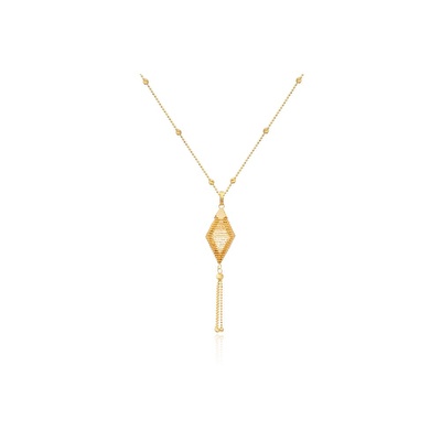 22 Ayar Sarı Altın Dorika Kolye