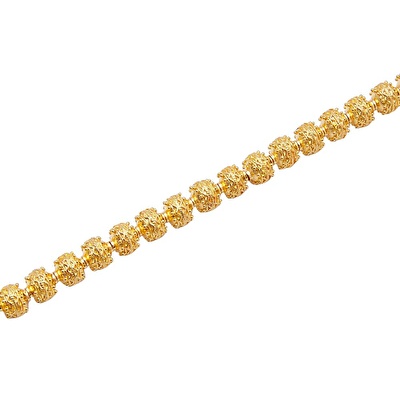 22 Ayar Sarı Altın Toplu Bileklik