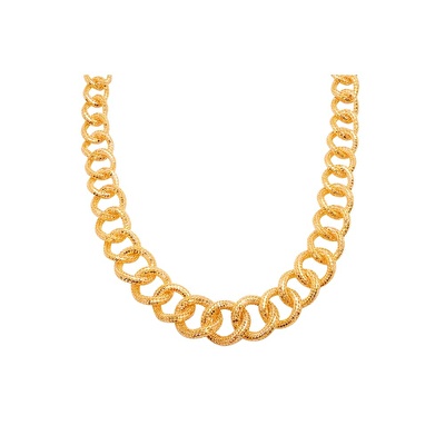 22 Ayar Sarı Altın Trend Uzay Yolu Gerdanlık